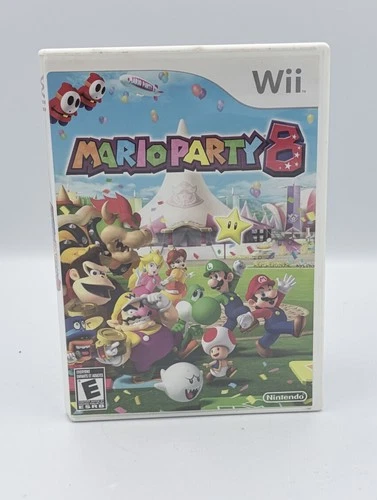 Mario Party 8 Nintendo Wii Complete CIB Authentic Tested Immaculate Disc