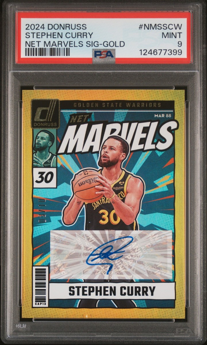2024 PANINI DONRUSS NET MARVELS SIGNATURES GOLD #NMSSCW STEPHEN