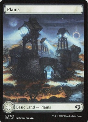 Plains (0279) - FOIL - L Lorwyn Eclipsed 279 - MTG