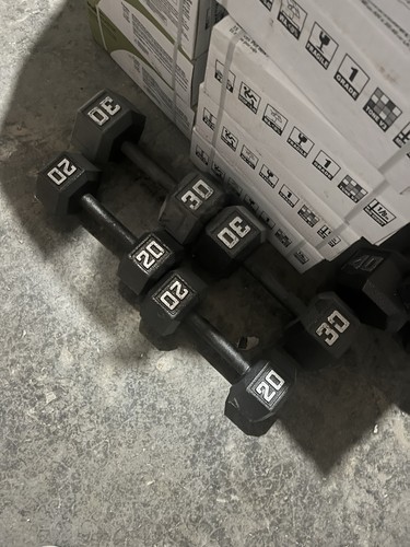 Dumbbell Set (2 20s, 2 30s, 2 40, and a 60)