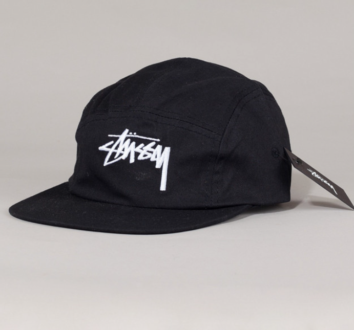 Stussy Camp Cap Black Hat Genuine Ball Cap STUSSY STOCK FA17 CAMP