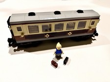 Raro set treno carrozza passeggeri notte smeraldo Lego Creator Expert 10194