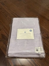 Pottery Barn Kids Evelyn Blackout Curtain Panel 44x63  Lavender