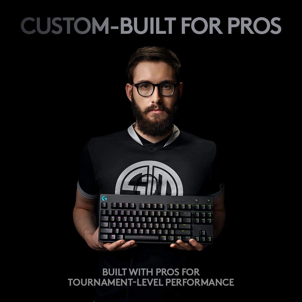 Paquete de escritorio Logitech Pro: teclado mecánico G PRO + almohadilla XL para mouse, imagen 2
