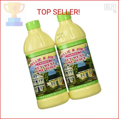 Nellie & Joes Juice Key West Lime, 2 Pack (16 ounces)