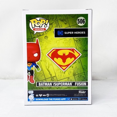 2024 SDCC Funko POP! DC #506 Batman/Superman Fusion Con Sticker
