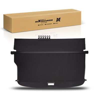 #ad Rear Cargo Cover Black for Subaru Forester 2014 2018 Electric Tailgate Only $59.65