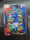 2025 Panini Select Football Jaxson Dart Red Blue Shock Prizm Concourse