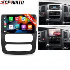 For 2002-2005 Dodge Ram 1500 2500 3500 Android 15.0 CarPlay Car Stereo Radio GPS
