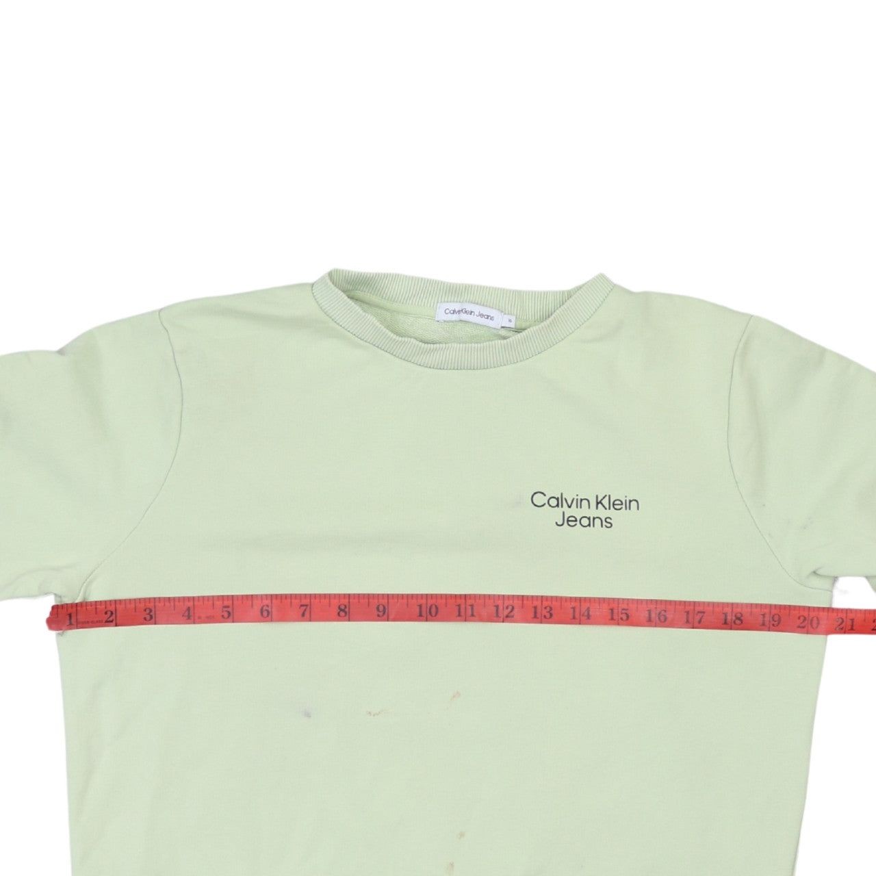 Calvin Klein Green Sweatshirt Mens S image 5