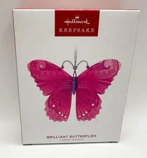 Hallmark Keepsake Brilliant Butterflies 7th In Series Ornament 2023