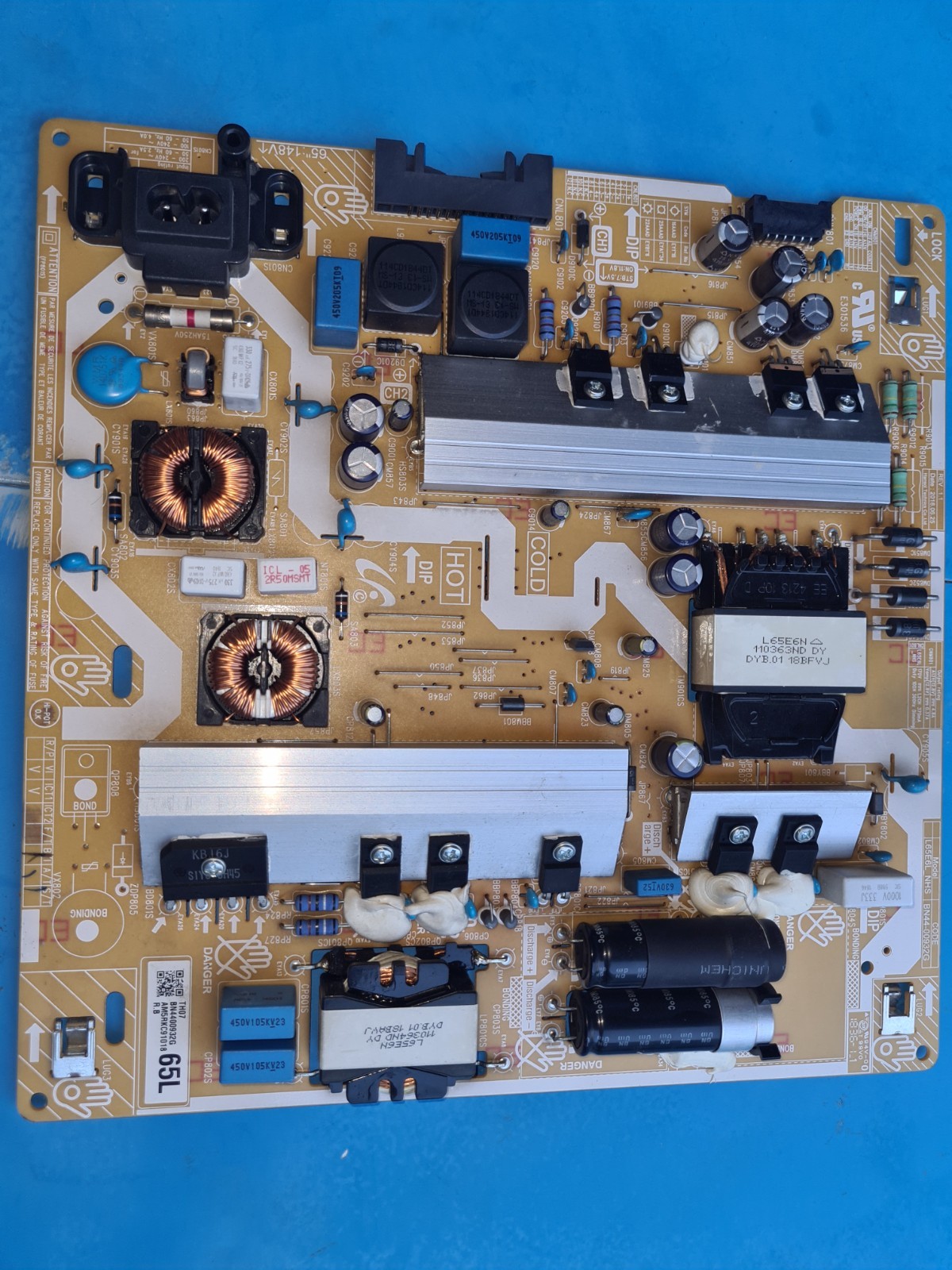 Scheda Alimentazione TV Samsung 65" UE65NU7092U – BN44-00932G – L65E6L_NHS