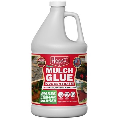 Viagrow Mulch Glue Concentrate by The Harvest Company, 1 Gallon   Makes 4