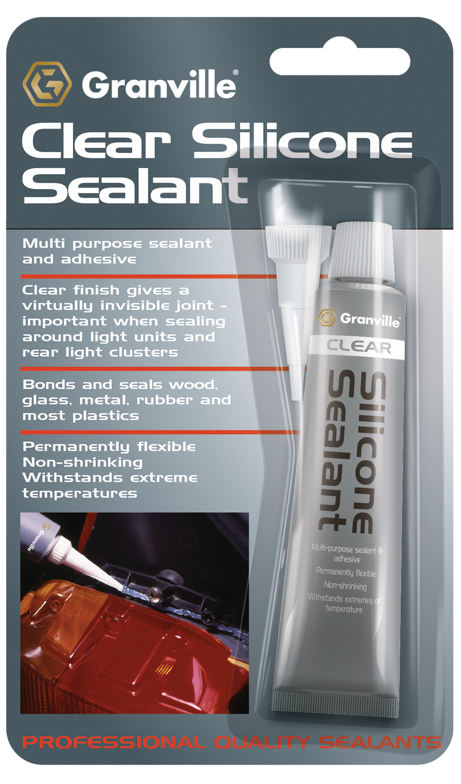 Silicone Sealant Clear 40G 0374 Granville