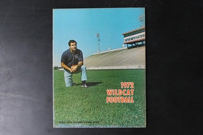 1972 Weber State College Wildcat Football Program Media Guide Vintage