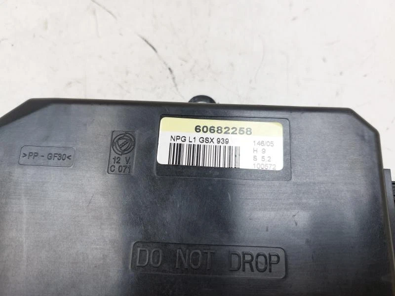 60682258 CENTRALINA COMFORT SX PORTA ANTERIORE ALFA ROMEO 159 (939) 1.9 JTDM 16V - Immagine 4 di 4