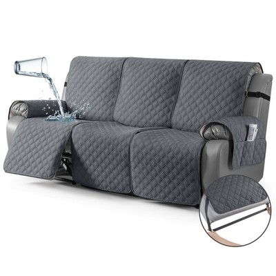 100% Waterproof Recliner Couch Covers, Recliner Sofa Covers with Leg Straps, ...