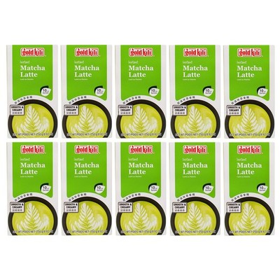 Gold Kili Matcha Latte Grüntee Latte Grüner Tee Latte Matcha instant 10x250g
