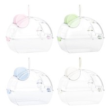 Hamster Carriers with Water Dispenser Cage For Various Small Pet Go Out Travel