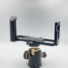 For Fujifilm GFX 50R Camera Hand Grip L Plate Base Bracket Vertical Clapper 
