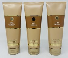 VIVA VANILLA BATH  BODY WORKS ULTIMATE BODY CREAM HAND LOTION 8 OZ LOT OF 3