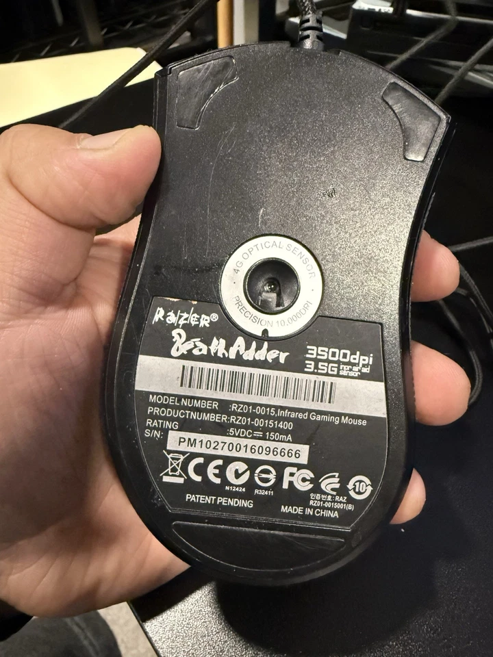 Razer Deathadder RZ01-0015 Right Handed Edition Mouse - Image 4 of 4