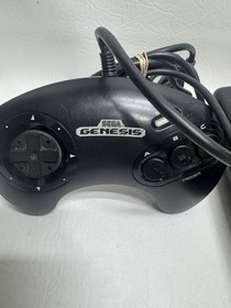 Sega Genesis Console Model 2 W/ Controller Cables 2 Sonic Games Tested Working