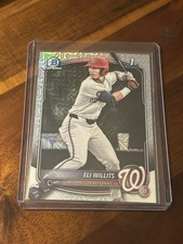 2025 Bowman Draft - Chrome Eli Willits #BDC-1 Mojo Refractor (RC)