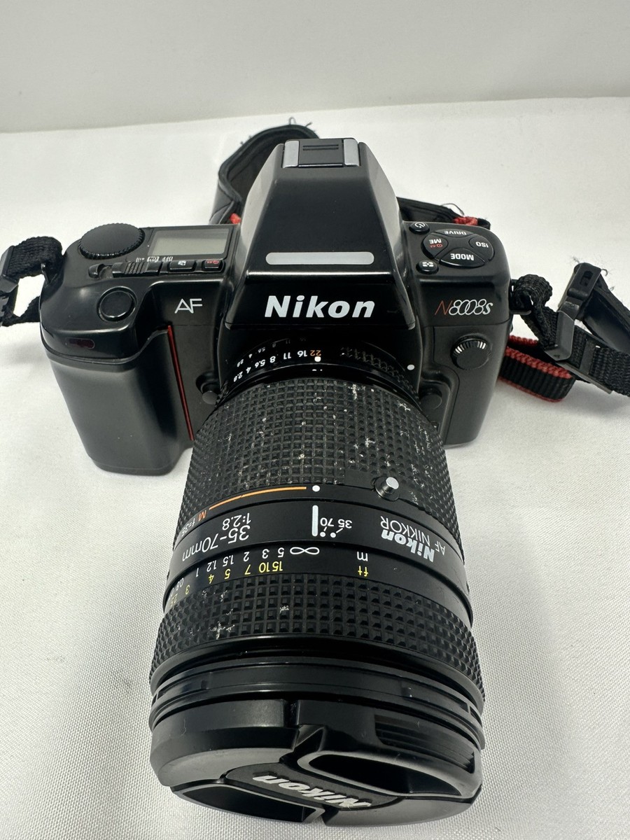 人気セール，送料無料 AS0726-52 NIKON AF N 8008 S AF NIKKOR 35-70mm 3.3-4.5 ニコン カメラ 60サイズ