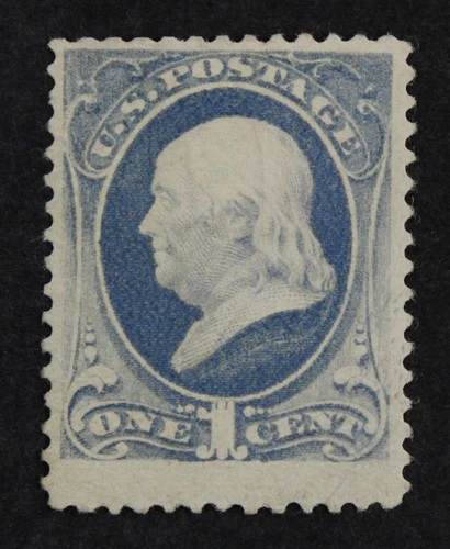 CKStamps: US Stamps Collection Scott#206 1c Franklin Mint HR OG