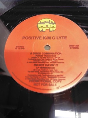 Positive K and MC Lyte - Good Combinación 12 Remixes 12 Inch Single