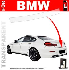 Lackschutzfolie Ladekantenschutz für BMW 6er Gran Coupe 2012-2018 Transparent