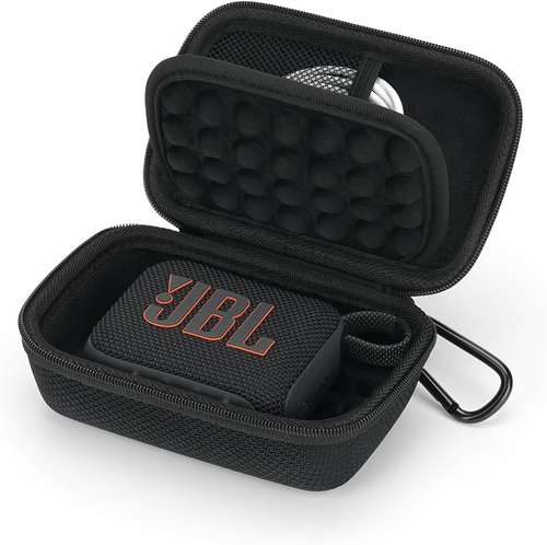 Custodia Da Viaggio Rigida EVA Per JBL Charge 3 – Cover Antiurto E Semimpermeabile Con Spazio Per Accessori, Colore Nero