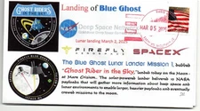 Space cover Blue Ghost mission Lunar landing 3/2/2025 Barstow, CA (Read)