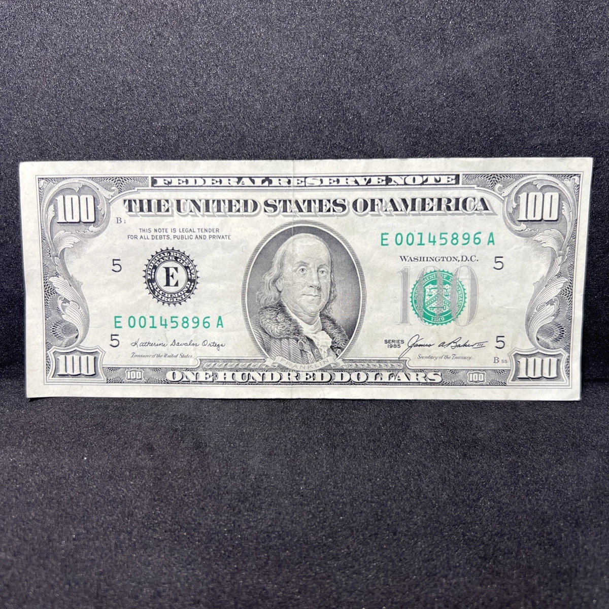 100 美元纸币| eBay
