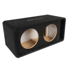 NVX NE122P Dual 12" Slot Ported 3/4" MDF Subwoofer Enclosure
