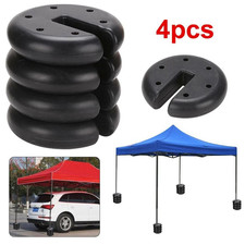 Tent Weight Base 4pcs Gazebo Foot Leg Pole Anchor Weights Marquee Discs Base