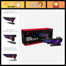 GPU Anti-Sag Holder, Zinc Alloy, Toolless Installation, Adjustable Height, RGB L