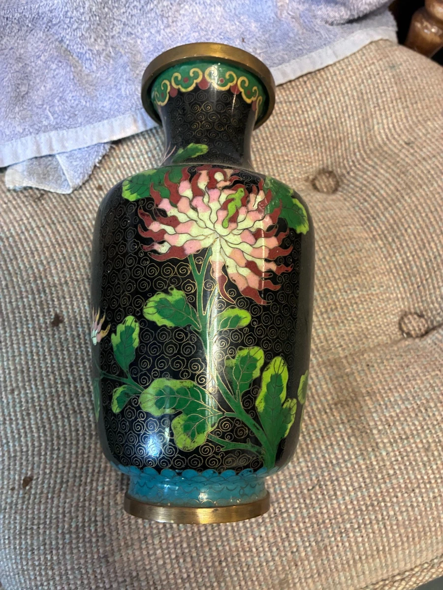 中国古董黄铜花瓶| eBay