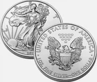 1 oz Silver 999 Eagle Liberty Walking 2014 Bullion Coin Pure Silver Bar Capsule