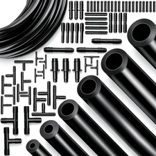 71Pcs Vacuum Line Kit, 6Pcs 5Ft Vacuum Hose Automotive with Vacuum Line Connecto