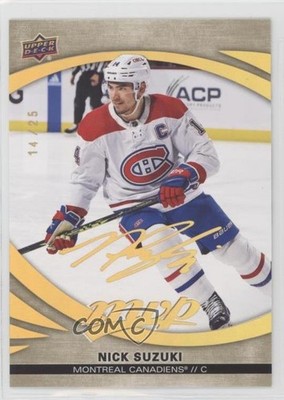 2023-24 Upper Deck MVP Super Script 14/25 Nick Suzuki #161 mz6