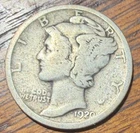 1920 p mercury dime