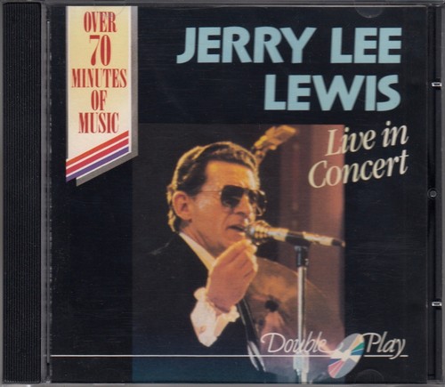 JERRY LEE LEWIS Live In Concert CD Album 1990 RAR & WIE NEU Rock N Roll Hits !