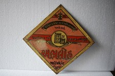 Vintage Werbe-Blechschild Ayurveda Medizin Abhraloha N&uuml;tzlich Bei An&auml;mie Selten