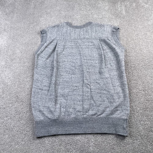 VINCE. Sweatshirt Womens XS Extra Small Grey Sleeveless Crewneck Pockets Casual - Picture 8 of 12