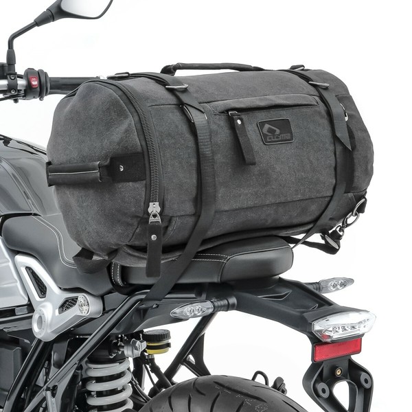 Hecktasche Vintage 25L FüR Honda Shadow VT 1100 C2 Grau-image