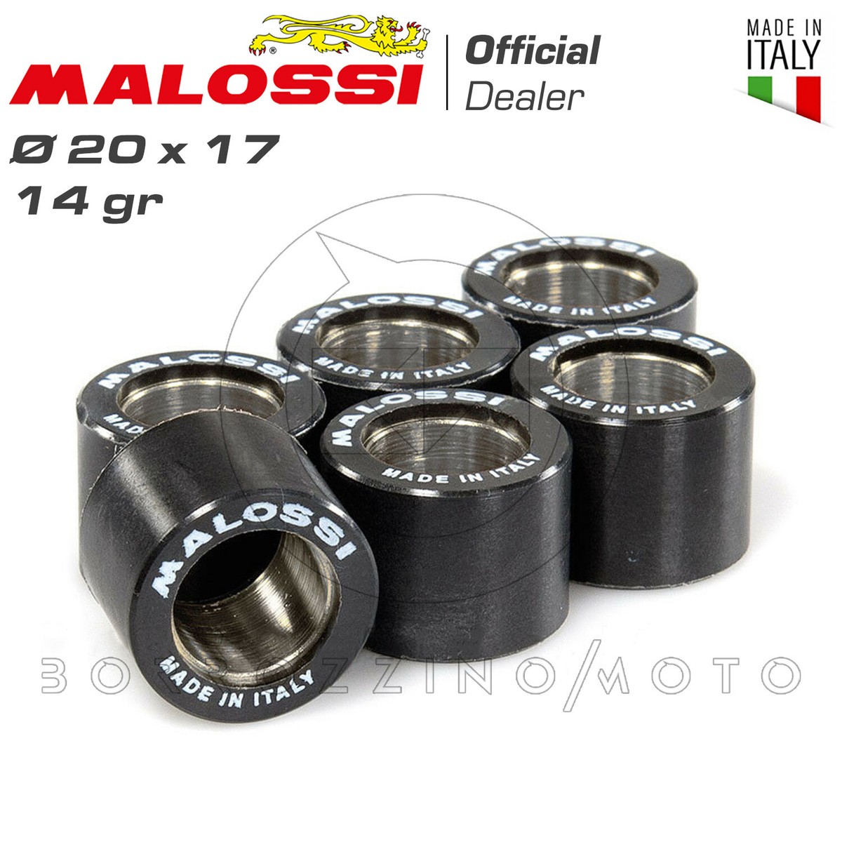 Rullo Variatore Gilera Runner 200 VXR - 20.5x17mm, 11g, Kit 6 Pezzi - Foto 9