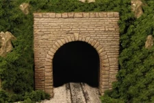 Monroe Models ~ HO Scale ~ Tunnel Portal Eroded Limestone Single Track ~ 130