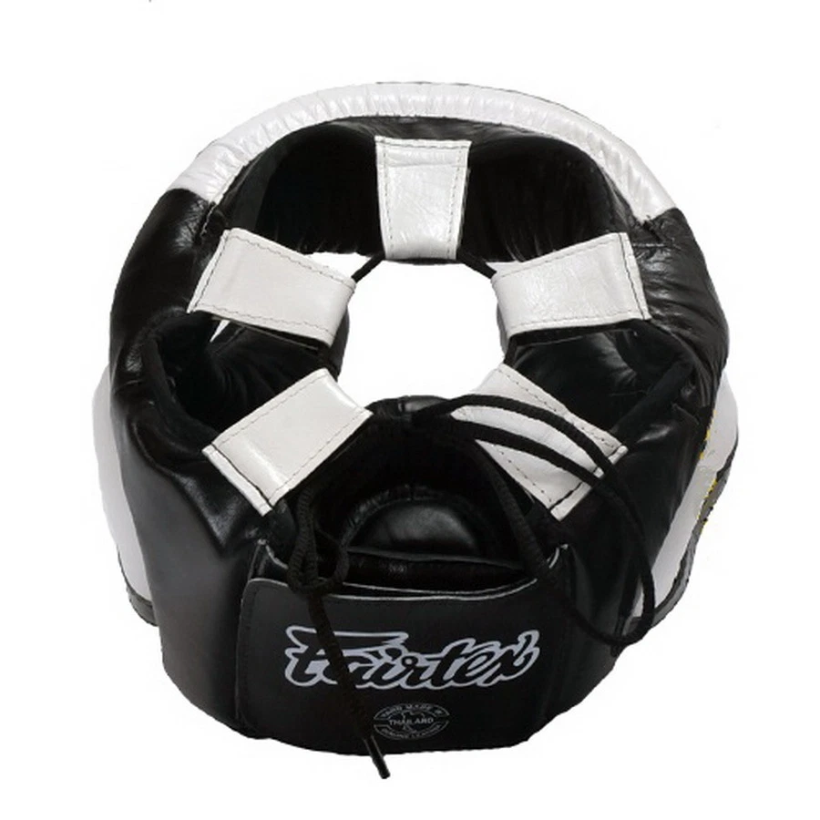 FAIRTEX HEADGUARD HG13 DIAGONAL VERSION LACE-UP HEAD MUAY THAI KICK BOXING MMA - Image 4 of 4